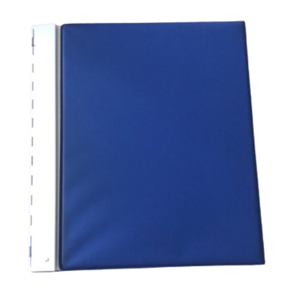 DELUXE ROYAL BLUE BUSINESS CHECKBOOK COVER • FOR 25/PAGE CHECKS